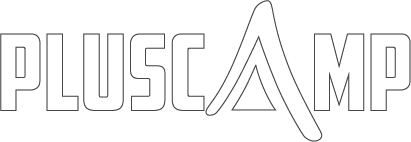 PlusCamp logo lys CMYK