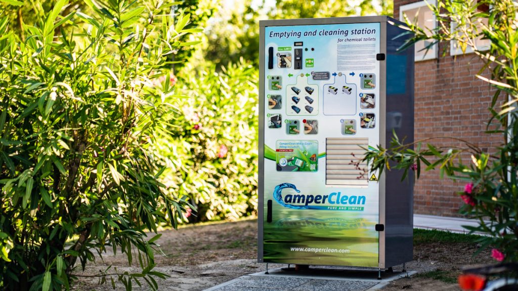 Automatisk tømmestasjon Camperclean