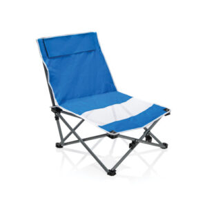 Sammenleggbar strandstol i veske